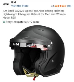ILM Racing Helmet -  Size Large.