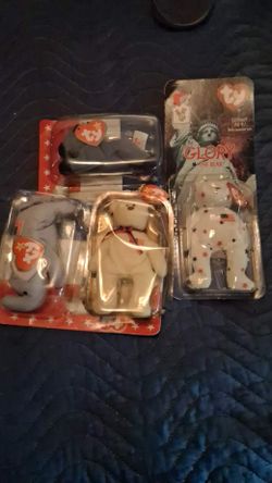 Ty Beanie Babies Patriotic Bears Lot of 3