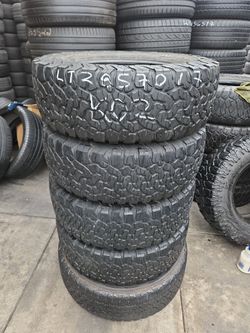 Set LT 285/70/17 Bfgoodrich KO 2