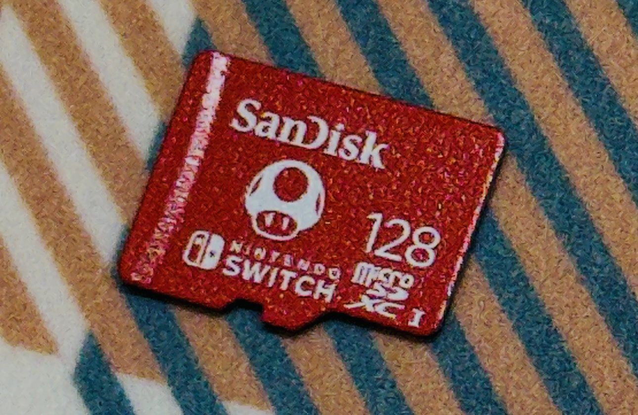 Official Sandisk 128GB MicroSD Memory Card (For Nintendo Switch) Tested/Works Y9