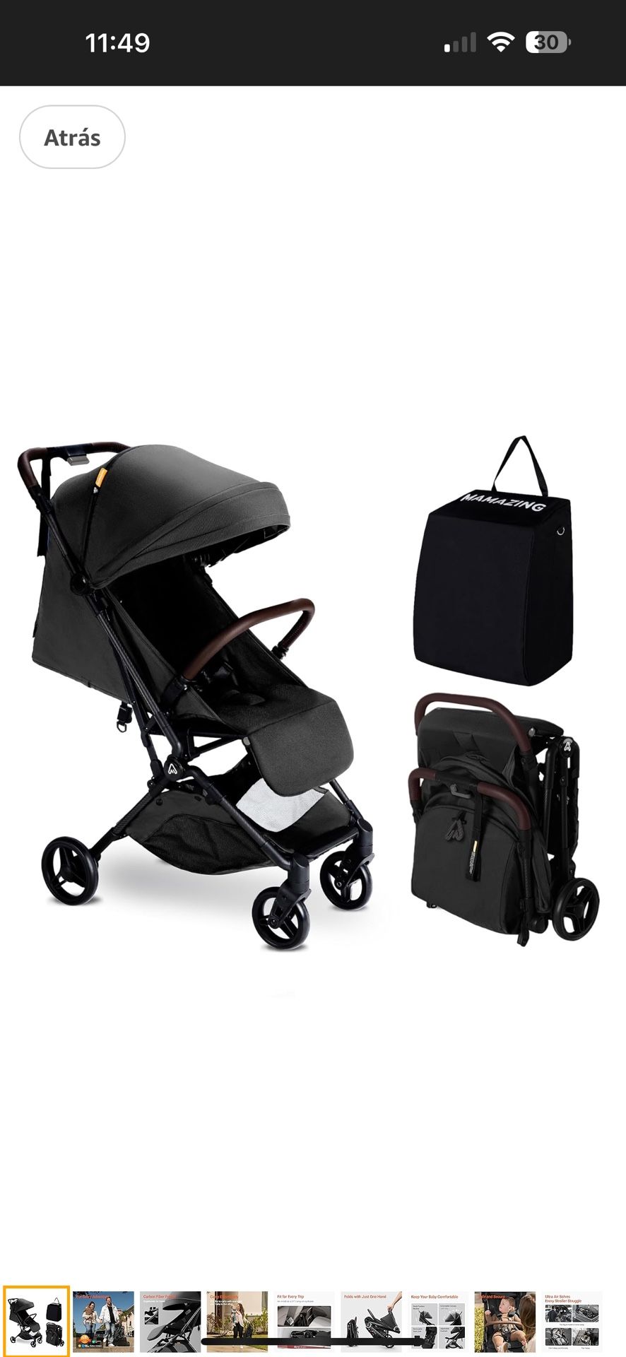 Baby Lightweight Travel Stroller 