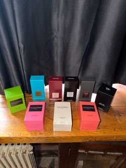 (Read description)Tom Ford & Valentino Fragrance Lot – 9 Boxes