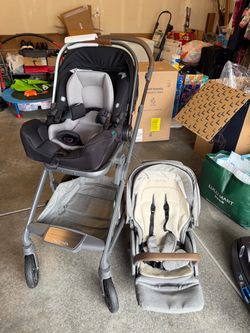 Nuna mixx stroller and car seat