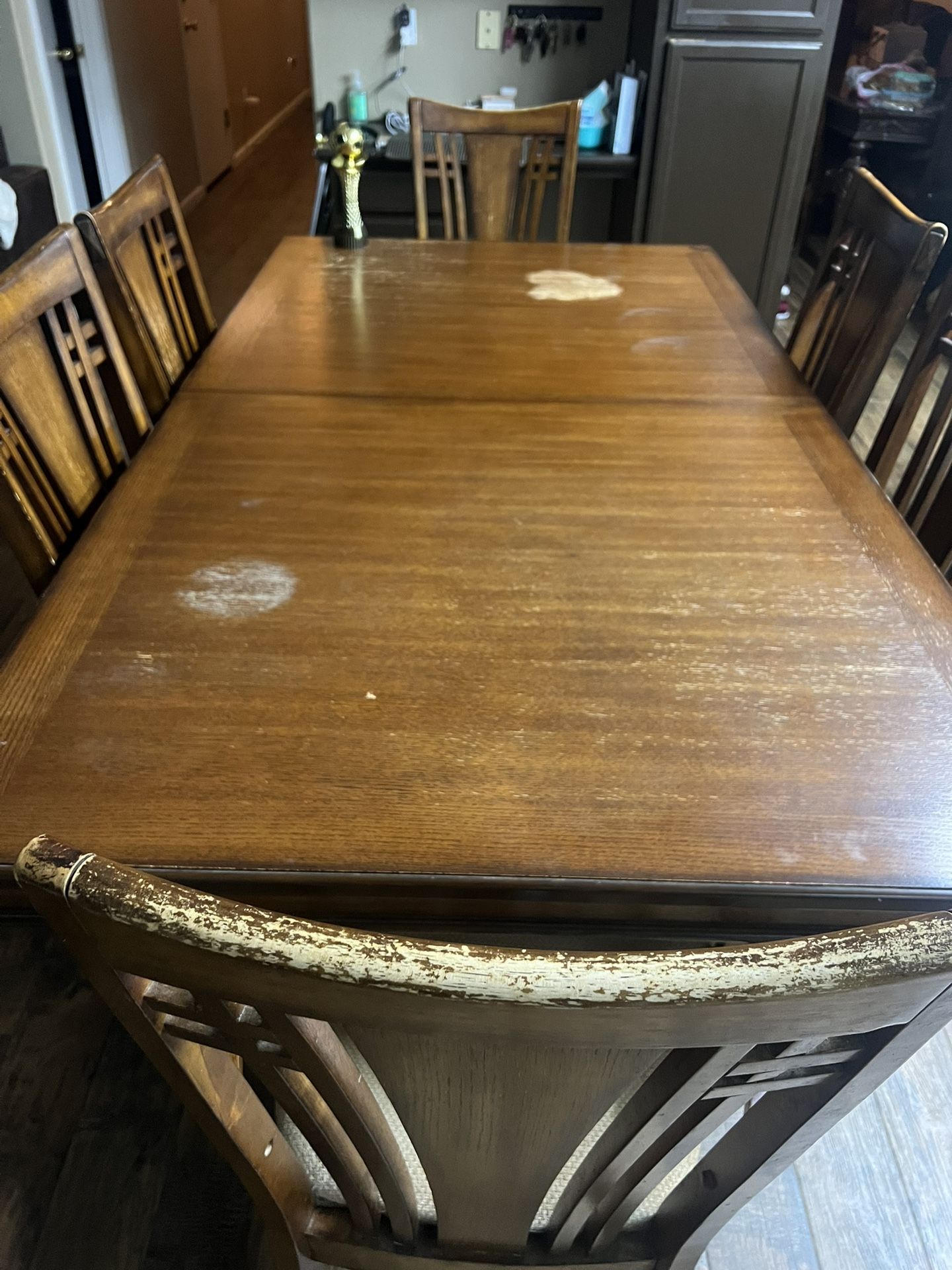 dining room table and chairs