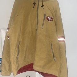 49ers Jacket X-Large Champion Brand 