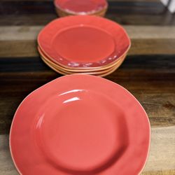 Dinnerware, Skyros Designs- Cantaria Poppy Red Dinnerware - Plates & Bowls (Four Place Settings