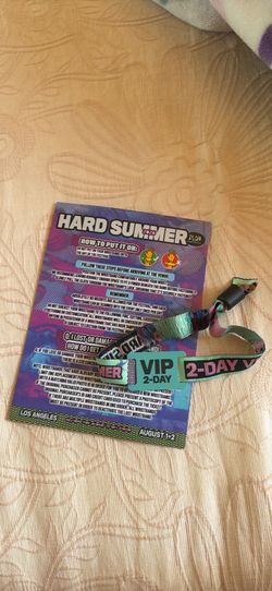 Hard summer VIP 2 day