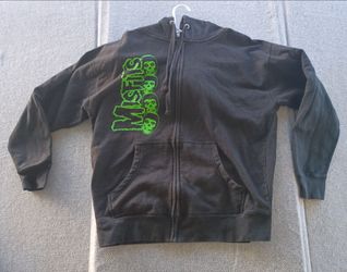 Misfits zip up large hoodie