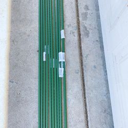 Big And Thick Gardening Stakes For Plants - Very Strong With Solid Plastic - 4 Feet Long - $3 each Or 2 for $5