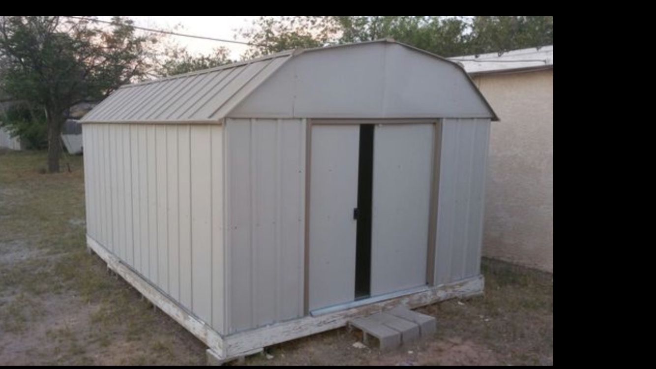 Metal Shed-10x14 with Foundation