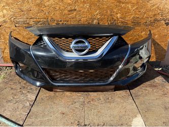 2016-2018 NISSAN MAXIMA 4DR SEDAN FRONT BUMPER COVER PANEL OEM 62022-4RA0H