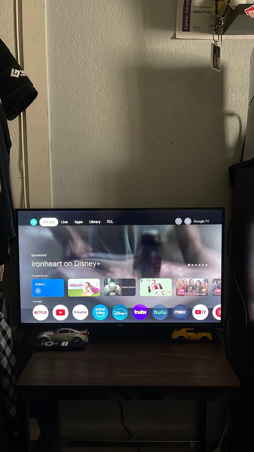 28” TCL tv