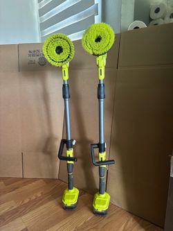 Ryobe scrubbers 18v cordless