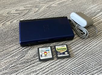 Nintendo DS Lite with 2 games, complete with a stylus & charger. $45
