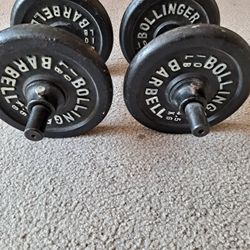 2×20 LBS Dumbells 
