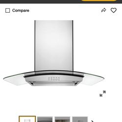 Stainless Steel Hood Range