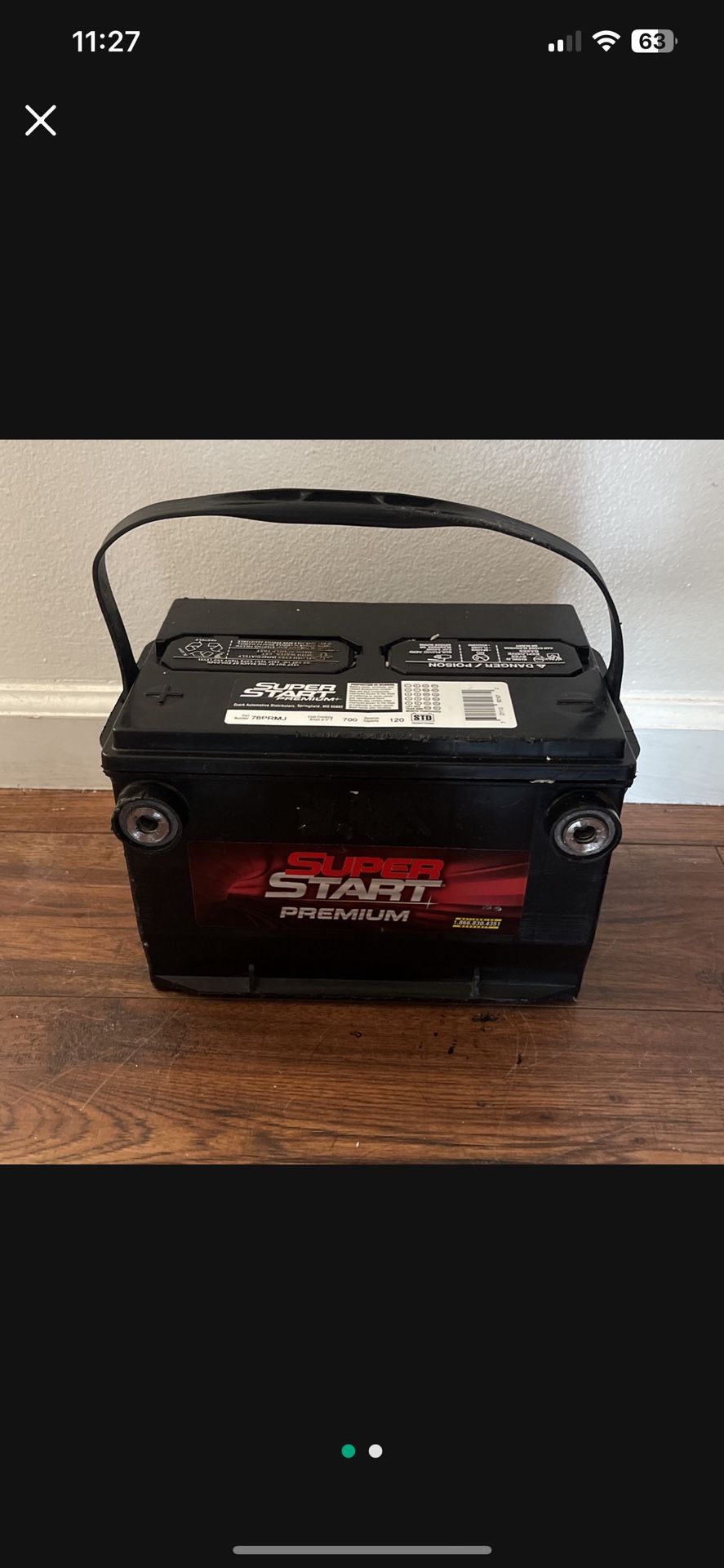 Chevy S10 Car Battery Size 78 $85With Your old Battery