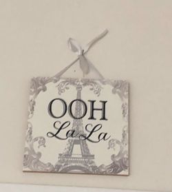 Paris Eiffel Tower art wall