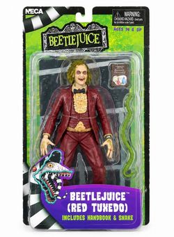 NECA Beetlejuice Red Tuxedo Action Figure