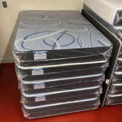 Brand New Full Size Mattress 10” Thick – Factory Direct! Also available in Twin, Queen & King. Ask about our Same-Day Delivery 🚚