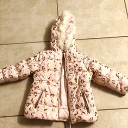 Carters Girls Snow Overalls And Jacket 