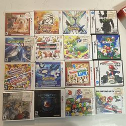 Nintendo 3ds and ds games lot