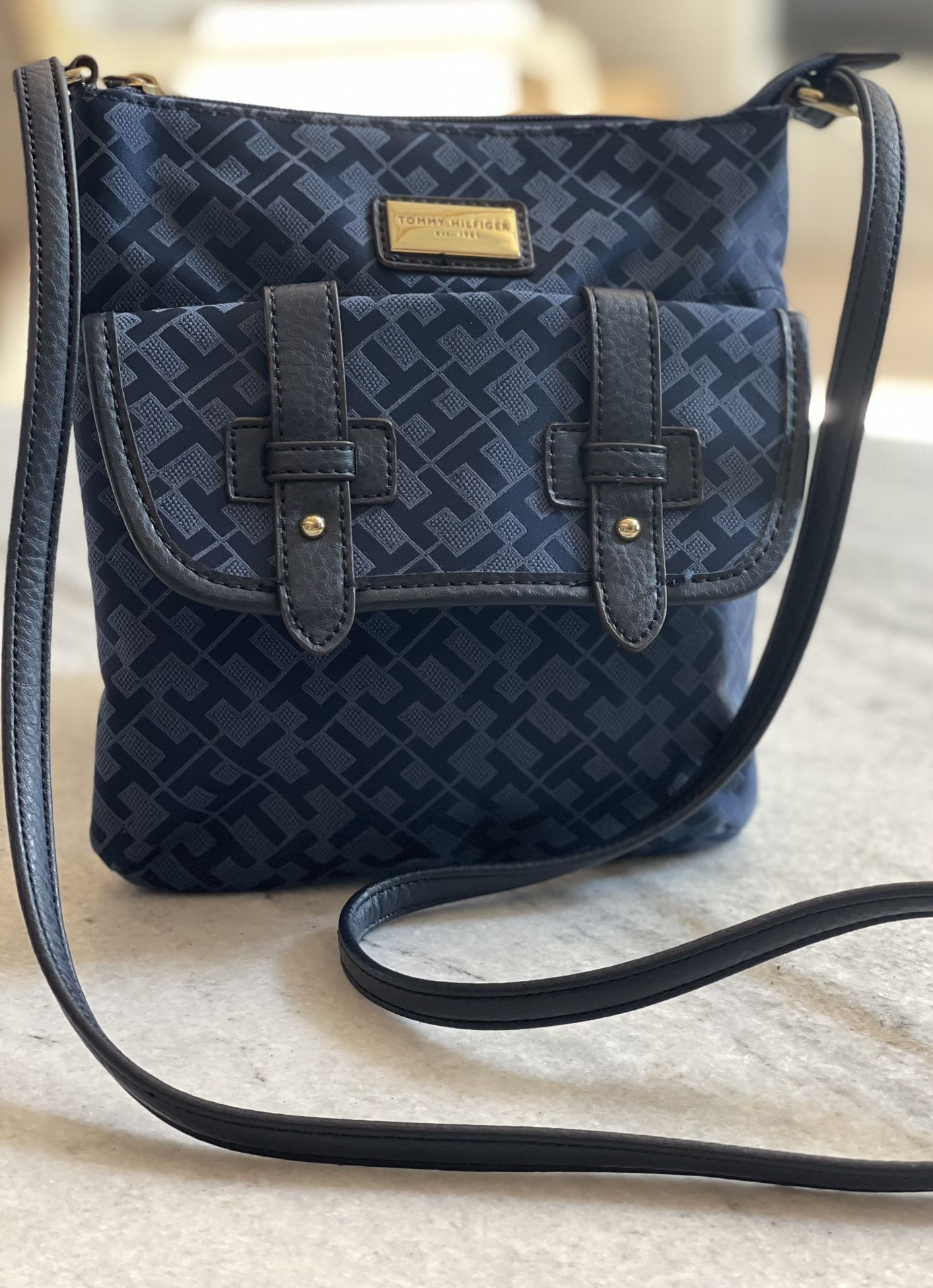 Tommy Hilfiger Cross Body Navy Blue Bag/Purse