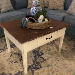 Adorable Farm Table Coffee Table 