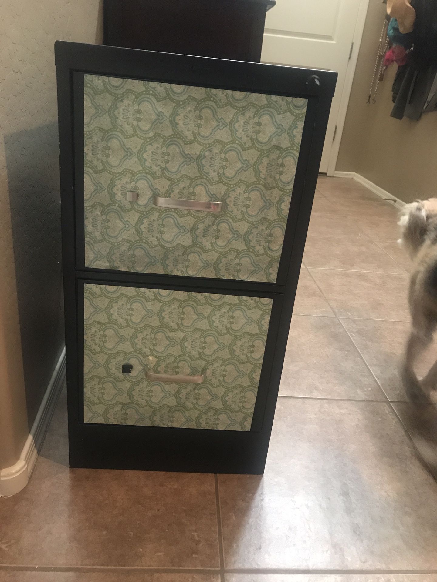 2 drawer filing cabinet