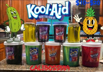 Kool-pineapple) kool-pickle and kool-pinepic
