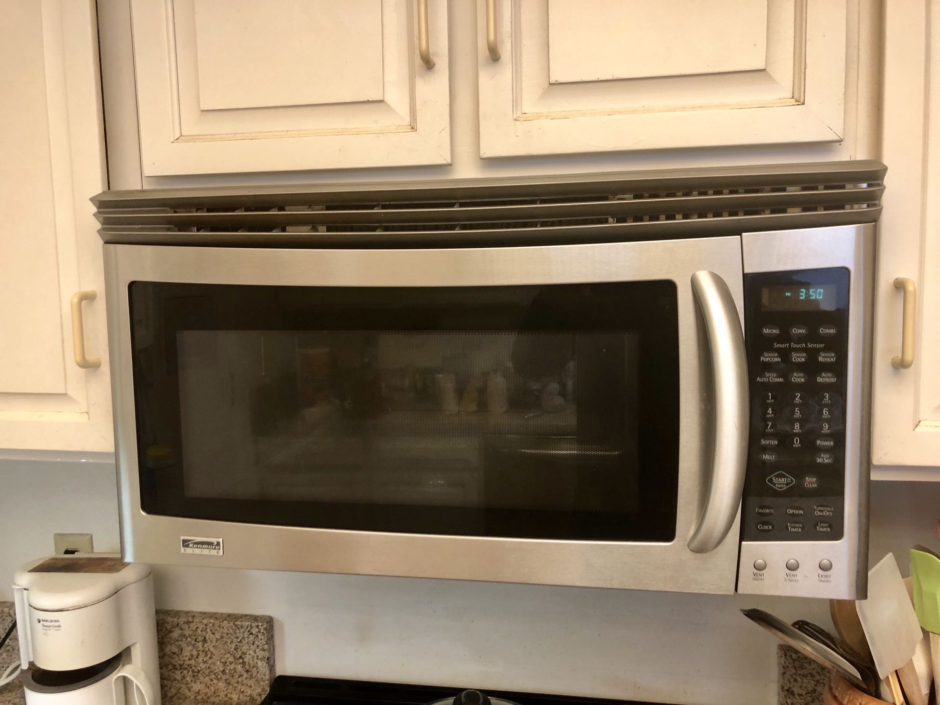 Kenmore Elite Microwave Convection Vent Hood