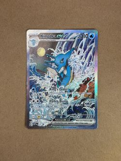 Pokémon Kingdra ex SVP 131 Black Star Promo Full Art Holo Scarlet & Violet