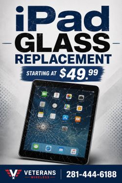New iPad screen on Special