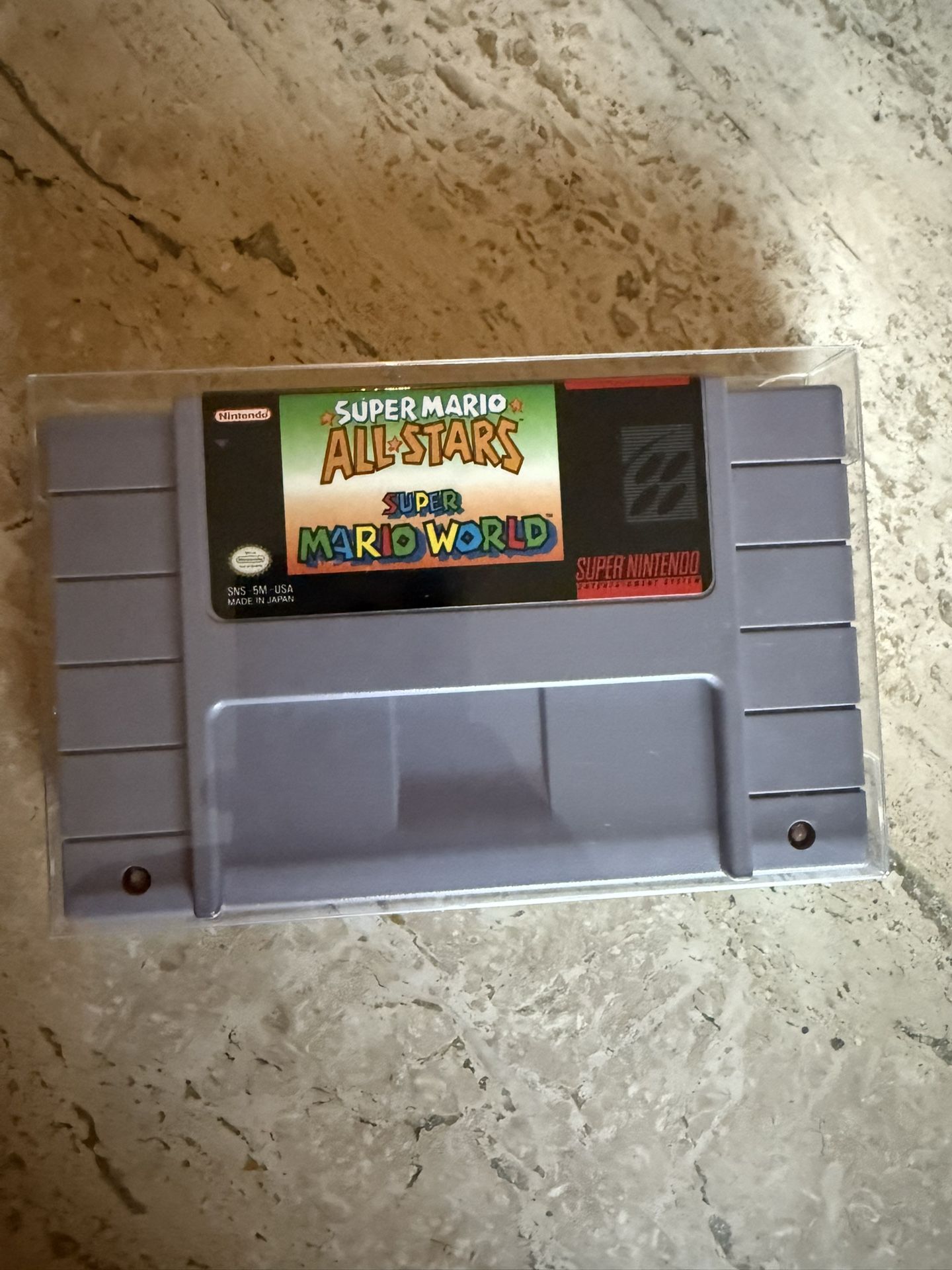 Super Mario All-Stars plus super Mario world