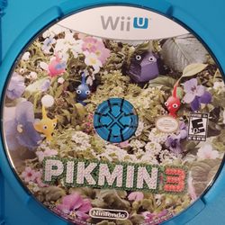Pikmin 3 (Nintendo Wii U, 2013) video game disk only