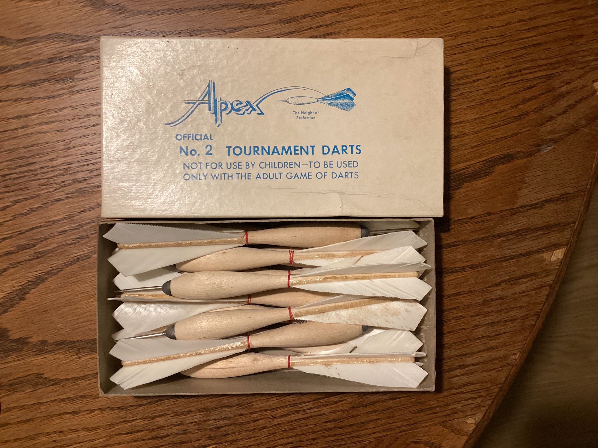 (12) Apex #2 Tournament Darts $35.00