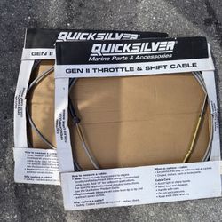 Quick Silver Gen 2 Throttle And Shift Cable 
