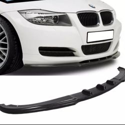 Fits 09-11 BMW 3 Series E90 LCI MX Style Front Bumper Lip Splitter Unpainted PU