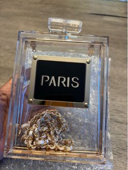 Purse in Paris Perfume Shape