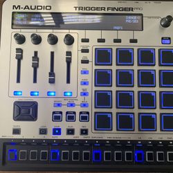 M-Audio Finger Trigger Pro, Beat makers, Pad Controller with Step Sequencer, USB Source, Like New