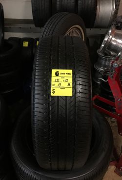 235/55/19 BRIDGESTONE DUELER H/L $200.00