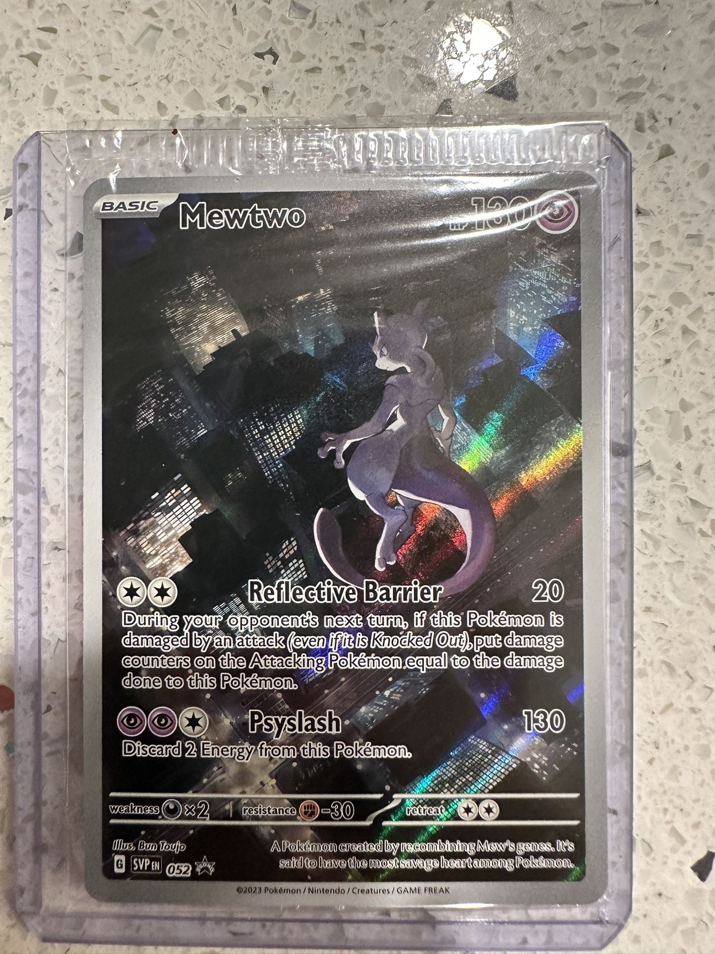 Scarlet And Violet 151 Mewtwo Promo 151 Sealed