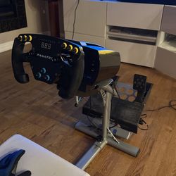 Fanatec Steering Club With Load Cell Brake Kit