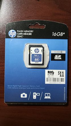 Hp flash memory card