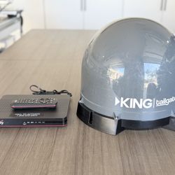 King Dish Tailgater with Wally Receiver