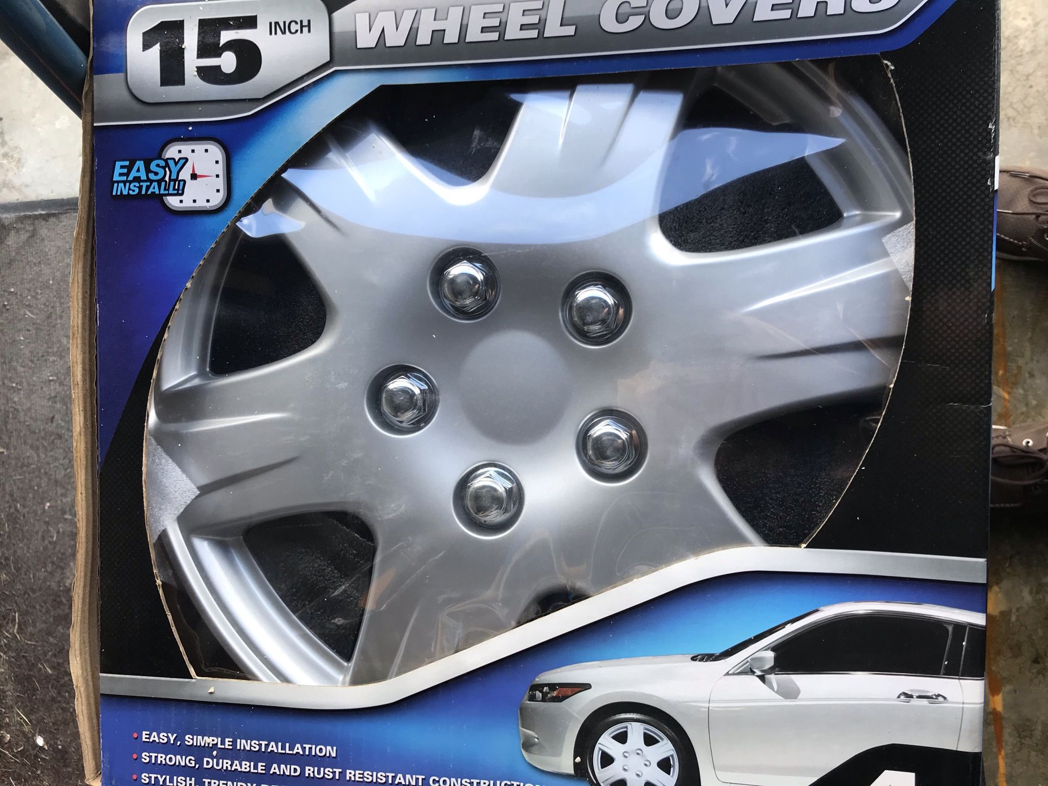New 15 and 16 inch plastic wheel covers