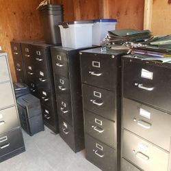 Hon file cabinets 