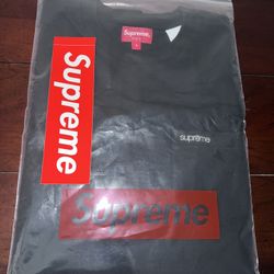 SUPREME “BLACK” POCKET TEE SIZE LARGE BRAND NEW!
