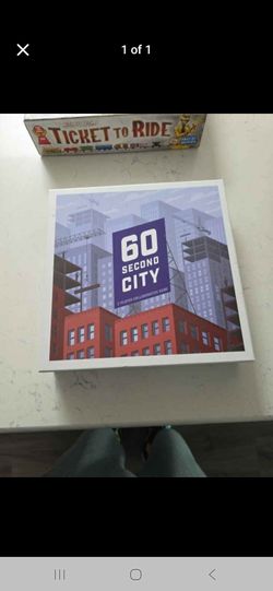 60 Second City - Board Game