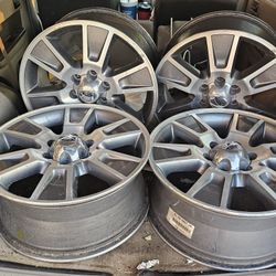 Set Of 4 Rims For F150 2014 6 screws 